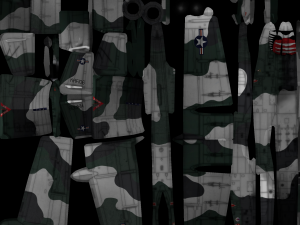 Fairchild Republic A-10 Thunderbolt attack plane Modèle 3D