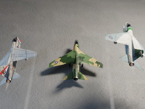 LTV A-7 Corsair II lowpoly attack plane 3D Модель