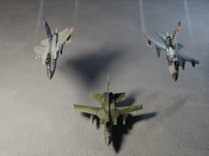 Panavia Tornado lowpoly jet fighter 3D Model