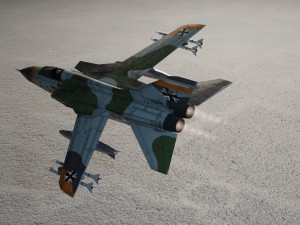 Panavia Tornado lowpoly jet fighter 3Dモデル