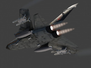 Panavia Tornado lowpoly jet fighter 3Dモデル