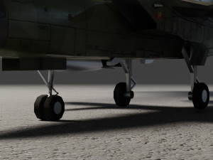 Panavia Tornado lowpoly jet fighter 3Dモデル