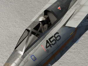 Panavia Tornado lowpoly jet fighter 3Dモデル