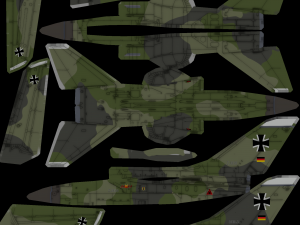 Panavia Tornado lowpoly jet fighter 3Dモデル