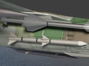 MIG-23 Flogger lowpoly jet fighter 3D मॉडल