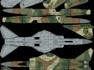 MIG-23 Flogger lowpoly jet fighter 3D मॉडल