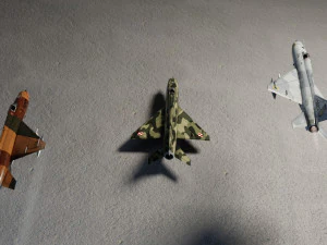 MIG-21 Fishbed lowpoly fighter 3D Model