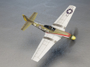 North American P-51 Mustang lowpoly WW2 fighter 3D 模型