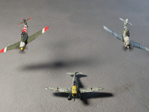Messerschmitt BF-109 lowpoly WW2 fighter 3D Model