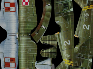 PZL P11 lowpoly WW2 fighter Modello 3D