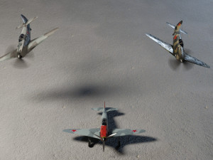 Yakovlev YAK-3 lowpoly WW2 fighter Model 3D