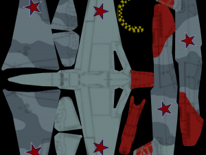 Yakovlev YAK-3 lowpoly WW2 fighter Model 3D