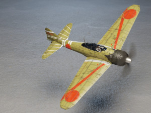 Mitsubishi A6M Zero lowpoly WW2 fighter 3D Model