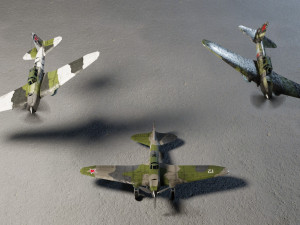 IL-2 Sturmovik lowpoly WW2 attack plane 3D 模型