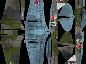 IL-2 Sturmovik lowpoly WW2 attack plane 3D 模型