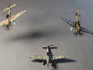 Junkers Ju-87 Stuka lowpoly WW2 bomber Modello 3D