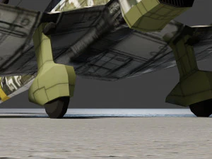 Bombardero Junkers Ju-87 Stuka lowpoly WW2 Modelo 3D