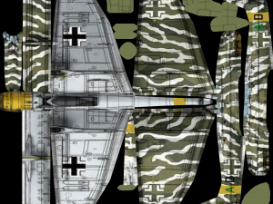 Junkers Ju-87 Stuka lowpoly WW2 bomber Modello 3D