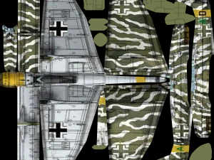 Bombardero Junkers Ju-87 Stuka lowpoly WW2 Modelo 3D