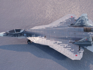Sukhoi SU-57 Felon Model 3D