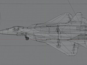 Sukhoi SU-57 Felon Model 3D