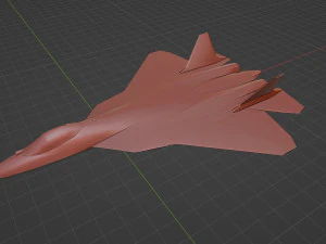 Sukhoi SU-57 Felon 3D Model