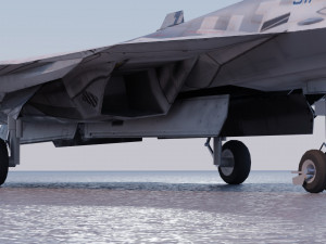 Sukhoi SU-57 Felon Model 3D