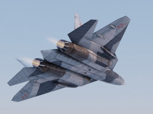 Sukhoi SU-57 Felon Model 3D