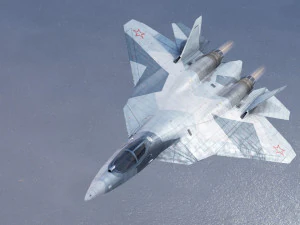 Sukhoi SU-57 Felon 3D Model