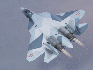 Sukhoi SU-57 Felon 3D Model
