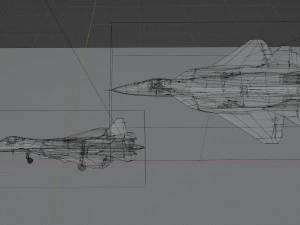 Sukhoi SU-57 Felon 3D Model