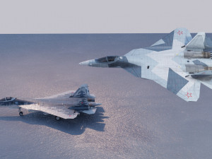 Sukhoi SU-57 Felon Model 3D