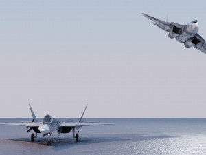 Sukhoi SU-57 Felon Model 3D