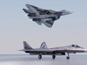 Sukhoi SU-57 Felon 3D Model