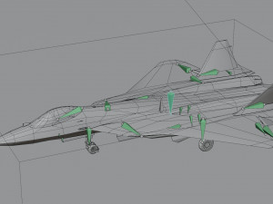 Sukhoi SU-57 Felon Model 3D