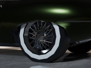 Jaguar E-Type 3D Model