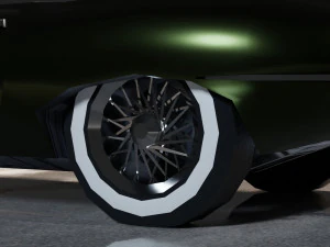 Jaguar E-Type Modello 3D