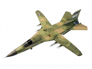 General Dynamics F-111 Aardvark jet fighter Modelo 3D