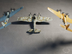 Heinkel He-111 lowpoly WW2 bomber 3D Model