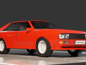 Audi Quattro 3D Model