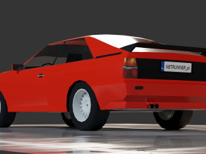Audi Quattro Modelo 3D