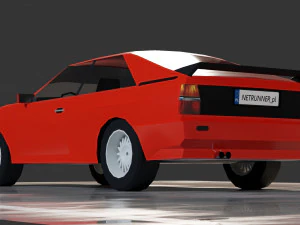 Audi Quattro 3D Model