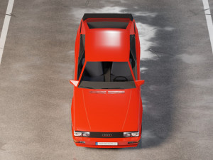 Audi Quattro Modelo 3D