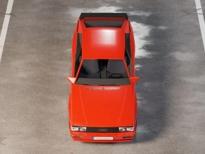 Audi Quattro 3D Model