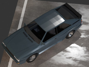 Audi Quattro Modelo 3D