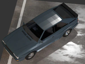 Audi Quattro 3D Model