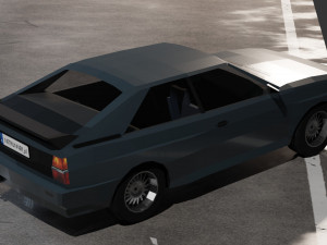 Audi Quattro Modelo 3D