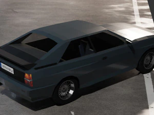 Audi Quattro 3D Model