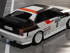 Audi Quattro Modelo 3D