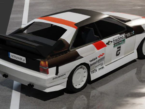Audi Quattro 3D Model